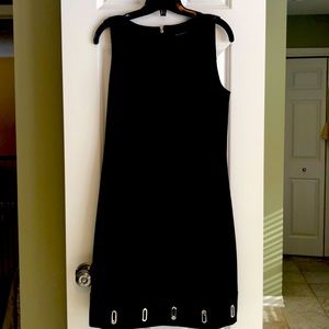 White House Black Market black grommet dress